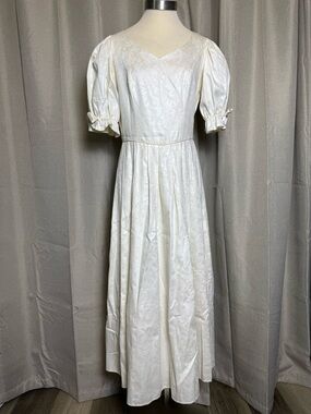 80s Laura Ashley Vinatge Wedding Dress